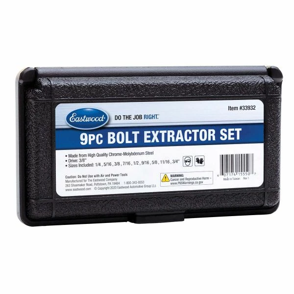 Best reviews of ๐ Eastwood 9 Piece Bolt Extractor Set ๐งจ - Image 5