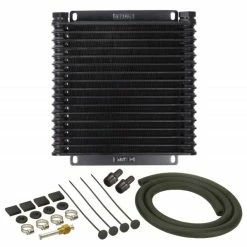 Deals 🧨 Derale Plate & Fin Trans Cooler Kit (1/2 Inch NPT) 13614 😍