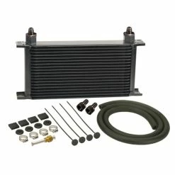 Cheap ✔️ Derale 19-Row Stack Plate Trans Cooler Kit (-6AN) 13403 🎉
