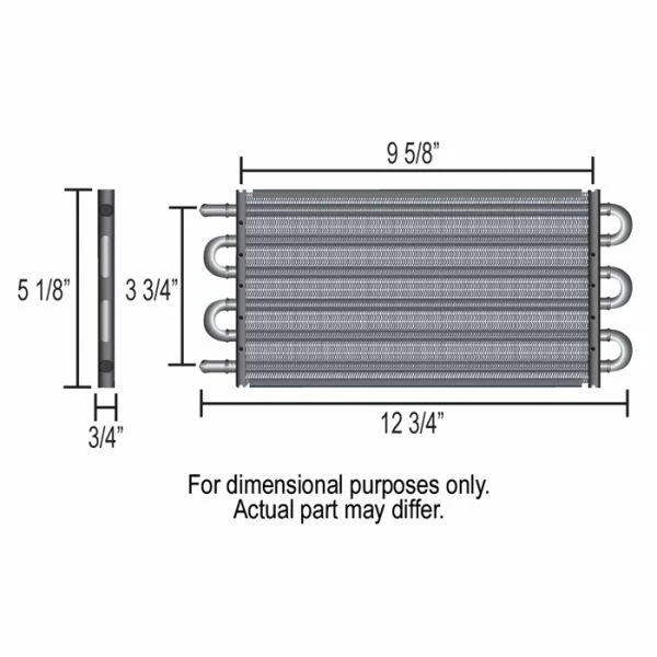 Buy ๐งจ Derale Trans Cooler - Subcompact (Carton) 13101 โจ - Image 3