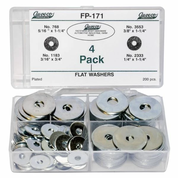 Coupon šÆ Auveco Fender Washers Zinc Plated 200 Pieces FP-171 š