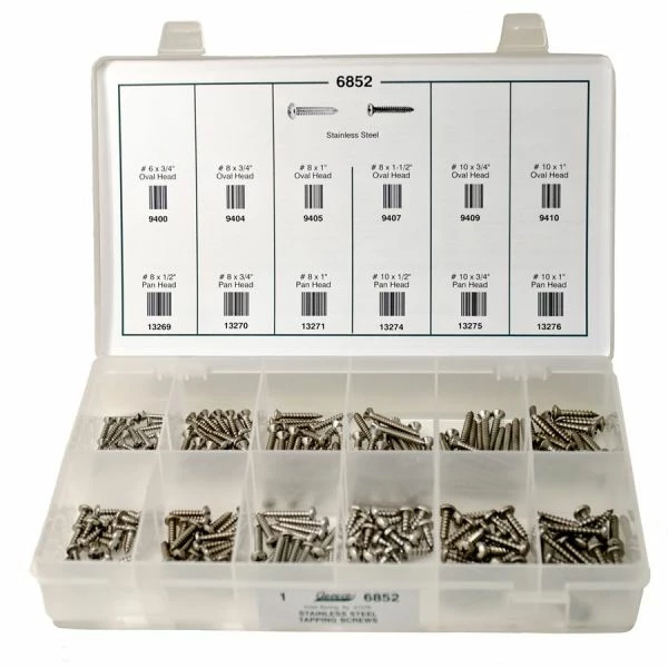 Best reviews of ๐ Auveco Stainless Steel Screws Quik-Select Kit 6852 ๐