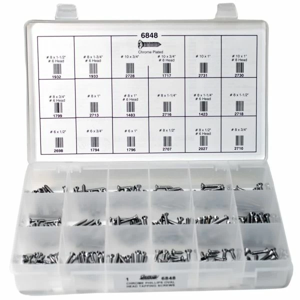 Top 10 🛒 Auveco Phillips Oval HD Tap Screw Chrome Quik-Select 6848 😉