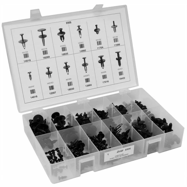 Cheap β€οΈ Auveco Chrysler Push-Type Retainers Quik-Select Ii Kit 6906 π