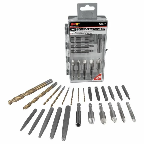 Brand new ๐ Performance Tool 25 Pc. Damaged Screw Extractor W9047 ๐ฅฐ