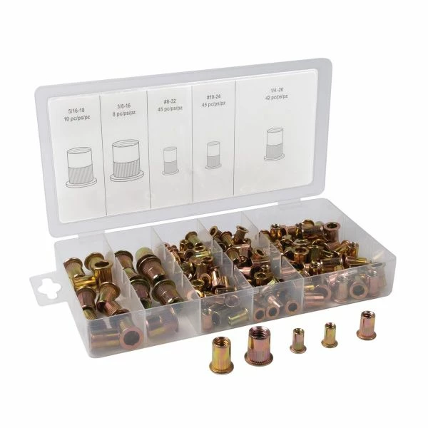 Hot Sale โ Titan Tools 150 Pc. Rivet Nut Assortment 45150 ๐