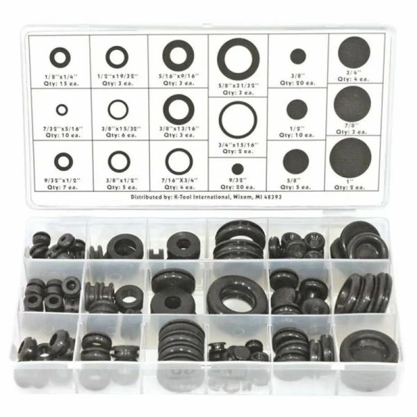 Hot Sale β¨ K Tool International 125 Piece. Grommet Assortment KTI00091 π―