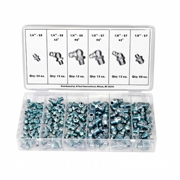 Budget โจ K Tool International 110-Piece Hydraulic Grease Fittin KTI00074 ๐