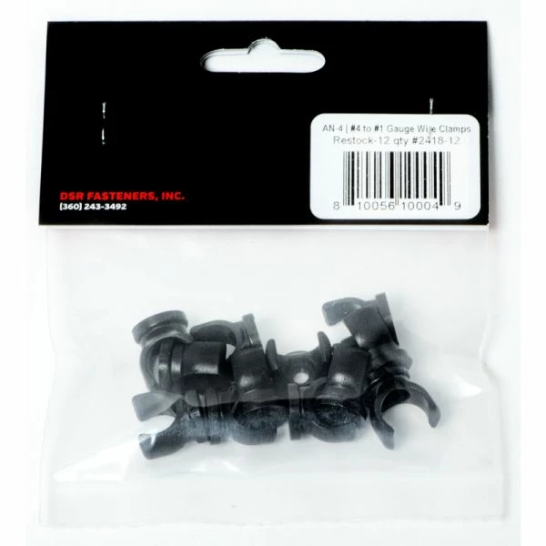 New βοΈ NotcHead AN- 4 Or #4- #1 AWG Wire Cable Line Clamps 2418-12 π - Image 2