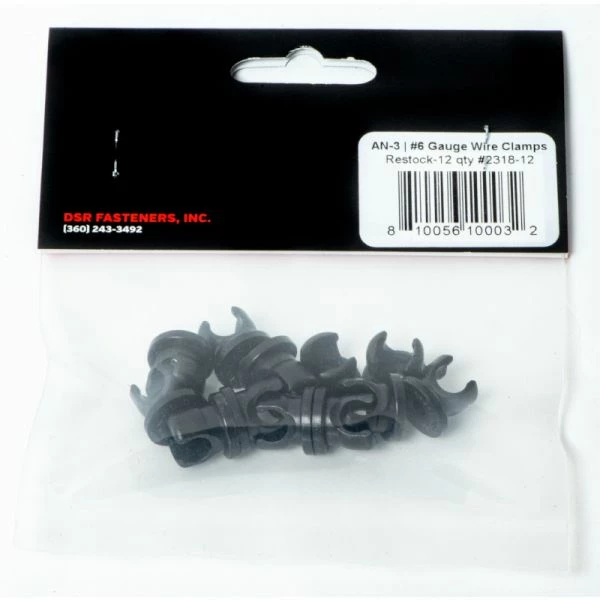 Cheapest π― NotcHead AN-3 Or #6 AWG Wire Cable Line Clamps Restock 2318-12 π₯ - Image 2