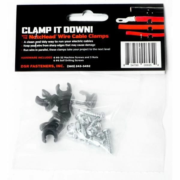 Top 10 π― NotcHead AN-3 Or #6 AWG Wire Cable Line Clamps 2318-6 π― - Image 2