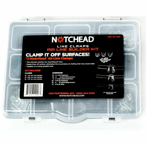 Budget ๐ฏ NotcHead Shop Builder Kit For Air Line Clamps 1200 ๐ 1 Budget ๐ฏ NotcHead Shop Builder Kit For Air Line Clamps 1200 ๐