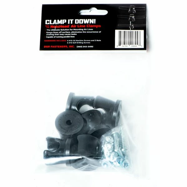 Buy ๐ NotcHead 1/2 In. Air Line Clamps 1818-6 ๐ - Image 2