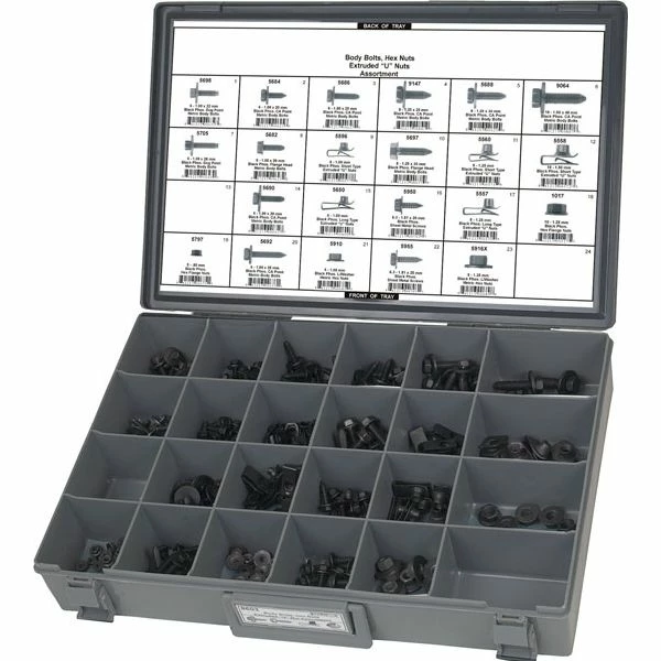 Cheap ๐ฅ Metric Body Bolts & U Nuts - 203pcs - Disco Automotive ๐
