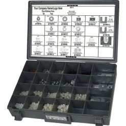 Hot Sale 🤩 Univ Push On Retainers Plastic Nuts & Shims 450pc - Disco Automotive ✨