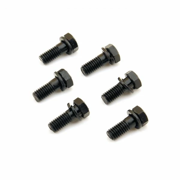 Hot Sale 🥰 Mr. Gasket Pressure Plate Bolts - 3/8 Inch-16 - Black Oxide 910 💯